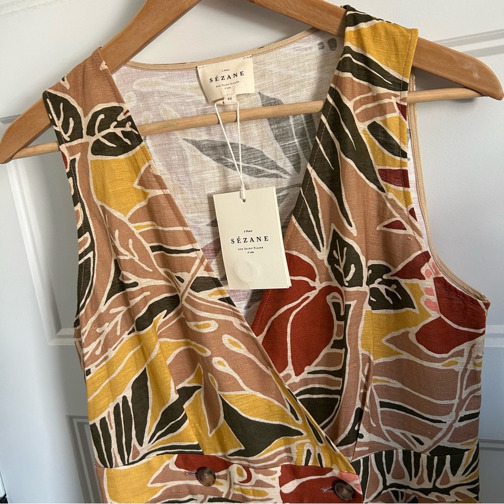 Rare 🇫🇷 Sézane Mathilda Dress - Picture 6 of 8